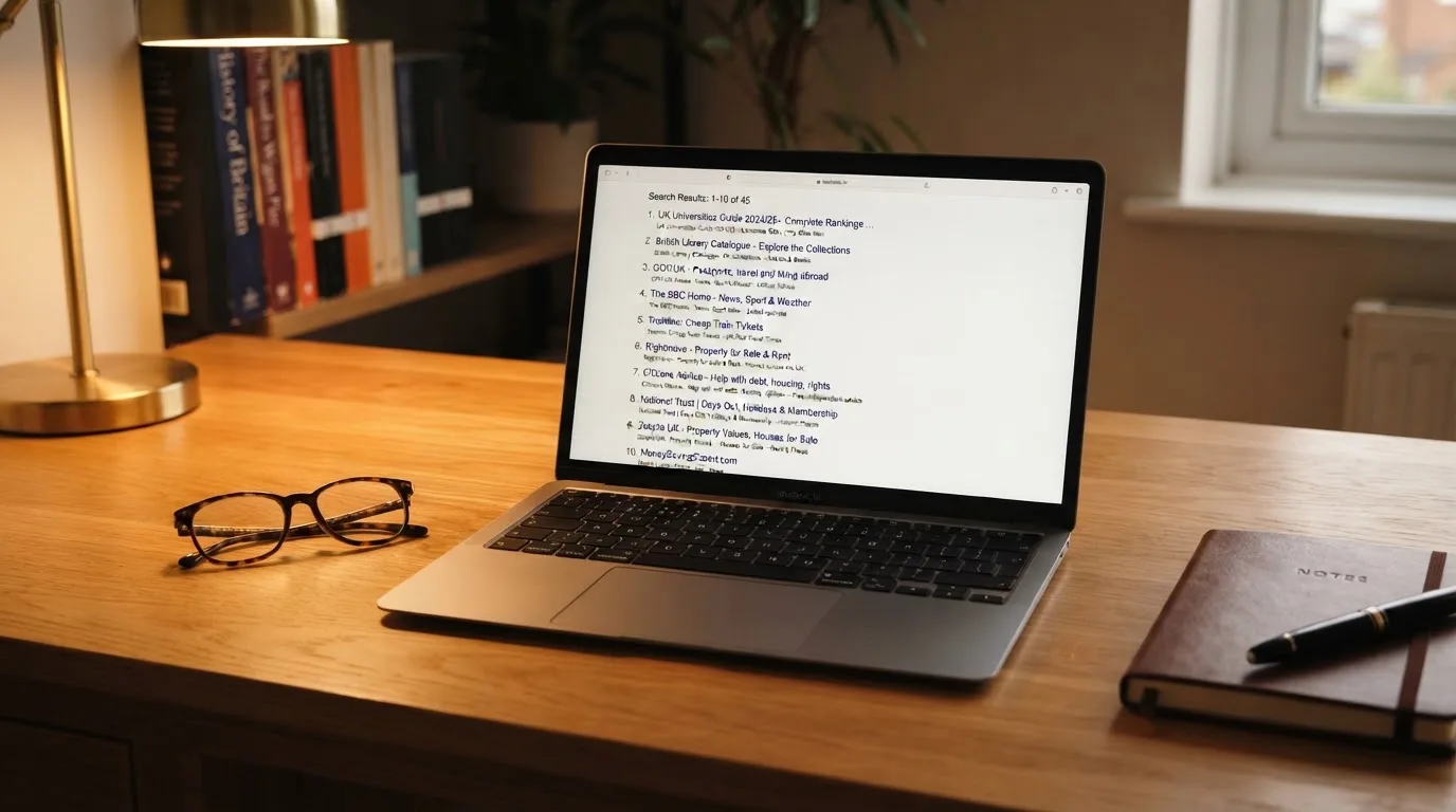 A magnifying glass rests over a printed regulatory certificate on a wooden desk.